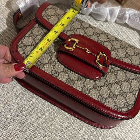 GUCCI HORSEBIT 1955 MINI SHOULDER BAG - Picture 3 of 8